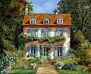 La Casa Nel Boschetto Painting by Guido Borelli La Casa Nel Boschetto Painting by Guido Borelli