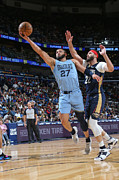 Memphis Grizzlies v New Orleans Pelicans #1 Photograph by Layne Murdoch Jr.
