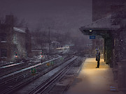Missed the train #2 Mixed Media by Glenn Galen