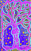 Neon Tree #1 Digital Art by Mimulux Patricia No
