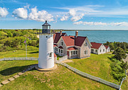 Nobska Lighthouse #1 Photograph by Veterans Aerial Media LLC Nobska Lighthouse #1 Photograph by Veterans Aerial Media LLC