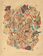 Odd-Characters #1 Drawing by Thomas Rowlandson Odd-Characters #1 Drawing by Thomas Rowlandson