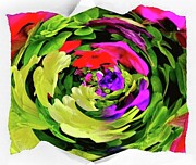 Circle Of Flowers Photograph by Cherry Vercher