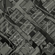 Pattern 62 #1 Digital Art by Marko Sabotin