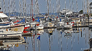 Port Of Olympia Marina #1 Digital Art by Tom Janca