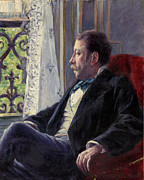 Portrait of a Man #1 Painting by Gustave Caillebotte