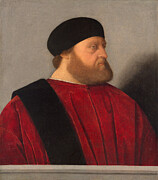 Portrait of a Venetian Senator  #2 Painting by Vincenzo Catena