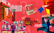 Post Office #1 Drawing by Smartboy10