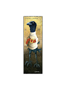 Raven Lunatic... #2 Painting by Will Bullas