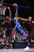 Russell Westbrook #1 Photograph by Sam Forencich