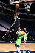 San Antonio Spurs v Minnesota Timberwolves #1 Photograph by David Sherman