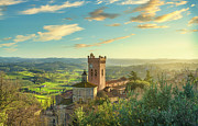 San Miniato bell tower of the cathedral. Pisa, Tuscany Italy Eur #1 Photograph by Stefano Orazzini