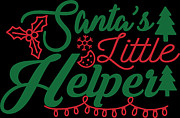 Santas Little Helper #1 Digital Art by Jacob Zelazny
