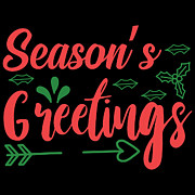 Season s greetings #1 Digital Art by Jacob Zelazny
