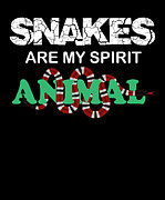 Snake Reptile Rattlesnake Gift For Snake Owner #1 Digital Art by Rafal Gierok