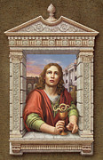 St. John Evangelist 2 Painting by Kurt Wenner