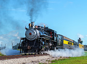 Stean Engine Train #1 Photograph by Dart Humeston