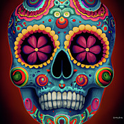 Sugar Skull #3 Digital Art by Cindy's Creative Corner Sugar Skull #3 Digital Art by Cindy's Creative Corner