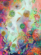 Sunset in Shallow Waters #2 Painting by Jennifer Lommers