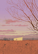 Sustainable Cabin #1 Digital Art by Darya Shnykina