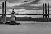 Tarrytown Light Tappan Zee #1 Photograph by Susan Candelario Tarrytown Light Tappan Zee #1 Photograph by Susan Candelario