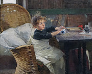 The Convalescent #1 Painting by Helene Schjerfbeck