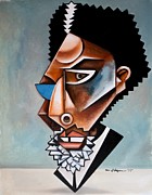 The Recondite / Cornel West #1 Painting by Martel Chapman