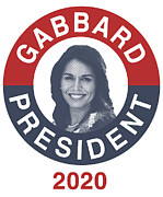 Tulsi Gabbard for President 2020 #1 Digital Art by Flippin Sweet Gear