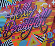 Urban Wall Mural #2 Photograph by Richard Krebs