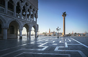 Piazza San Marco at Dawn Photograph by Stefano Orazzini