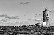 Whaleback Lighthouse - Kittery, Maine #2 Digital Art by Deb Bryce