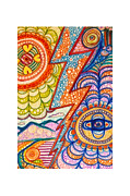 World's Colliding #1 Painting by Ethereal Artworks By Marie Georgina