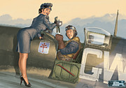 WW2 Pinup #1 Photograph by Action