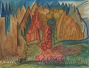 Zakopane in New York  #1 Painting by Leon Chwistek Polish