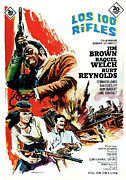 100 RIFLES -1969-, directed by TOM GRIES. Photograph by Album
