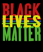 Black Lives Matter #11 Digital Art by Manuel Schmucker