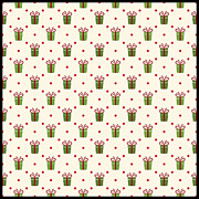 Christmas Pattern Xmas Gift Idea Santa Claus #117 Digital Art by Mister Tee