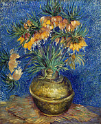 Imperial Fritillaries in a Copper Vase #13 Painting by Vincent van Gogh