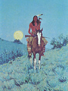 The Outlier #14 Painting by Frederic Remington