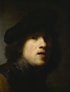 Self-Portrait #17 Painting by Rembrandt