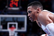 Russell Westbrook #18 Photograph by Nathaniel S. Butler