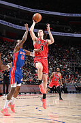 Chicago Bulls v Detroit Pistons #19 Photograph by Chris Schwegler