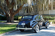1940 Buick Special 8 at Jekyll Island Club Under Oak Tree Photograph by Bruce Gourley