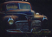 1941 Plymouth Deluxe Digital Art by Cathy Anderson