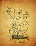 1949 Snare Trap Patent Wilderness Mixed Media by Dan Sproul