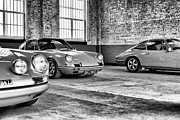 1971 Porsche 911 S Monochrome Photograph by Tim Gainey