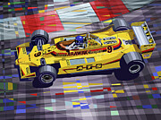1979 Monaco Grand Prix  Hans Joachim Stuck ATS D2 Mixed Media by Yuriy Shevchuk