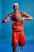 2025 NBA All-Star - NBA All-Star Portraits Photograph by Zach Barron