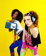 80's Disco Chicks #2 Photograph by Izusek