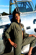 Ameican Air Power Museum, Pin Up and  Airplanes #2 Photograph by Eugene Nikiforov